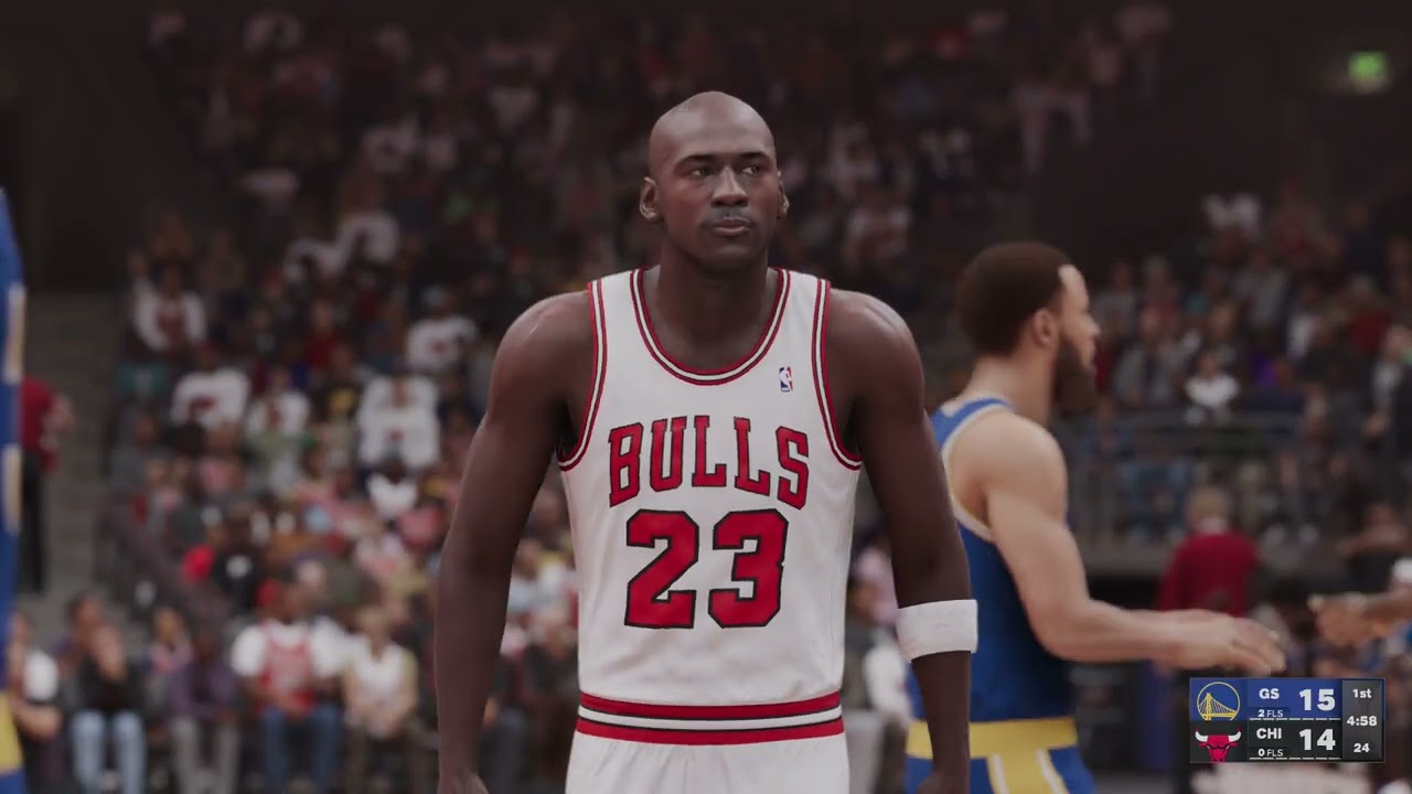 【Starguy】All Time Golden State Warriors vs All Time Chicago Bulls