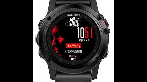 Garmin Fenix 3 favorite watch face, app & data fields