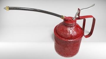 Creating an Oilcan in Maya 2016 : Part 1 Modeling