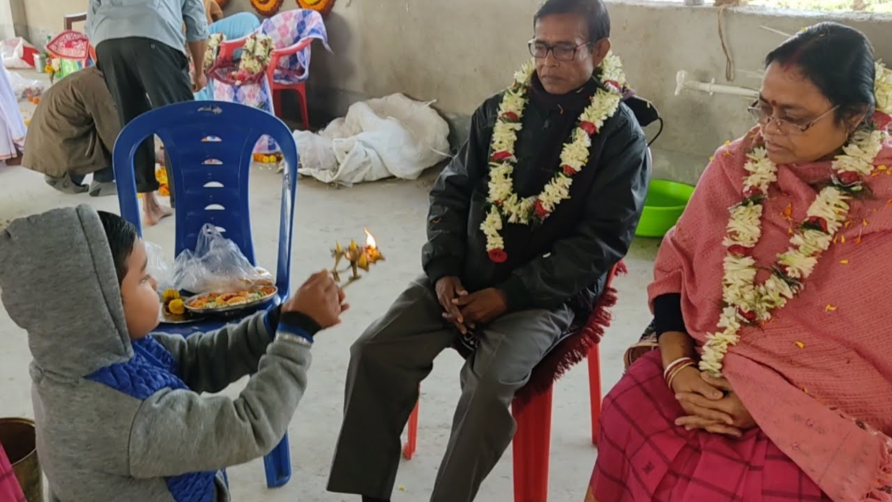 গৃহপ্রবেশের হোম ওঁম্ সত্যধাম ২৩ শে জানুয়ারি ২০২৪