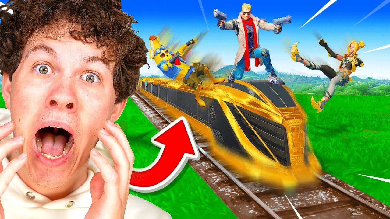 Fortnite Tog Challenge LIVE! (Sengetøj Merchandise Launch!)