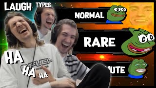 The Different LAUGHS of xQc