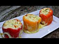 Philly Cheesesteak Stuffed Bell Pepper Recipe | How To Make Stuffed Bell Peppers