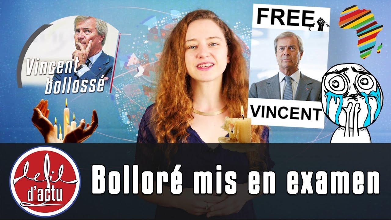 ⁣VINCENT BOLLORÉ MIS EN EXAMEN