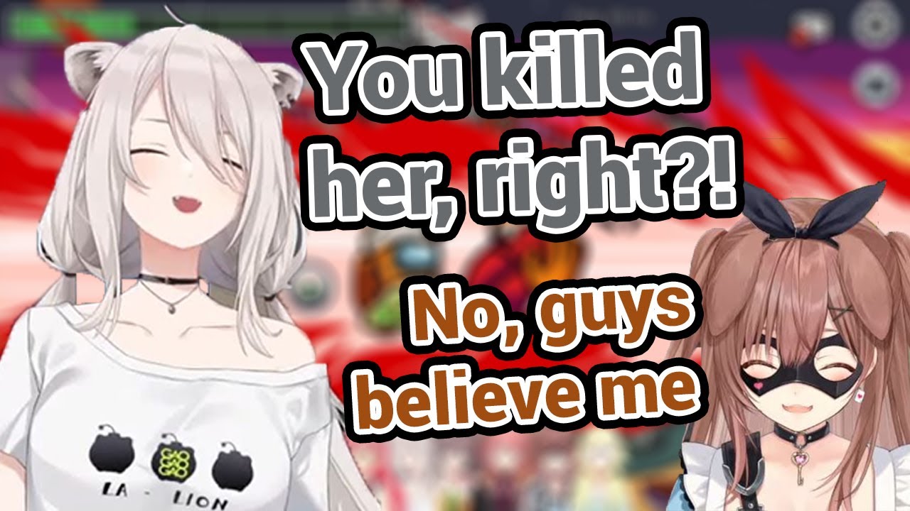 Botan VS Korone, Which one of them can easily win the hearts of other members? Hololive Among Us!!!!