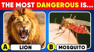 🧠 How Good Is Your Knowledge of ANIMALS? 🦁🦟✅ 60 Animals Knowledge Trivia Quiz screenshot 5