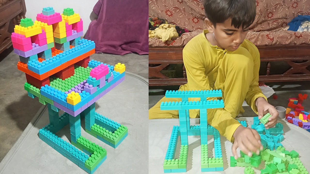 Build buildings and houses from blocks| build a beautiful house from ...