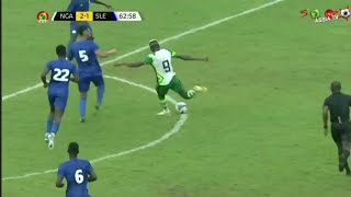 Nigeria vs Sierra Leone [2-1] AFCON Qualifiers