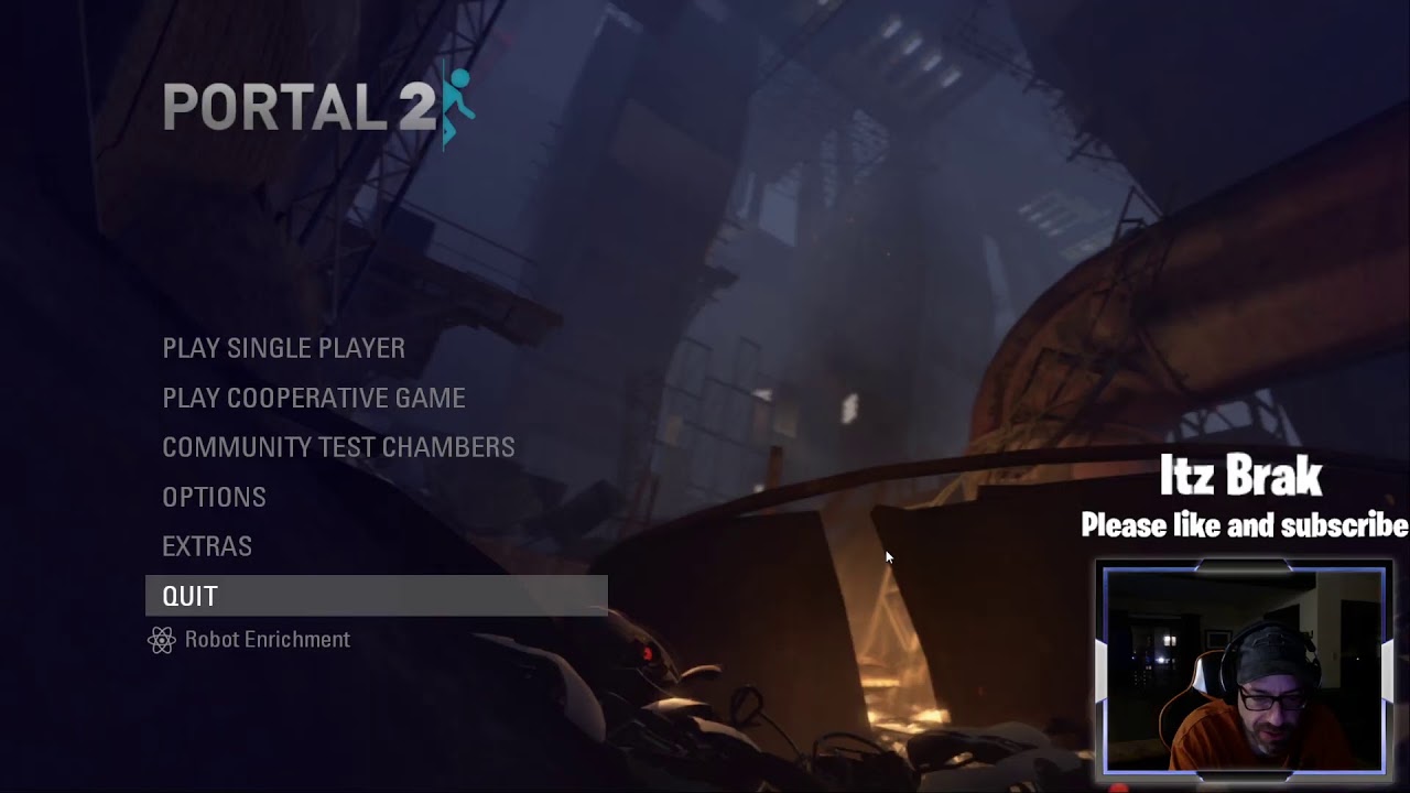 Let's play Portal 2 - Part 6, Chapter 6 - YouTube