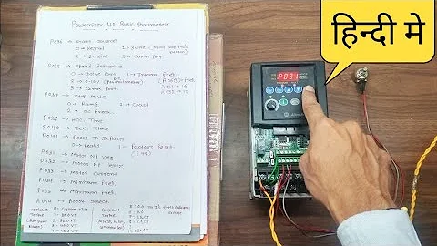 Allen Bradley PowerFlex 4 & 40 VFD Programming and Control Terminal Wiring