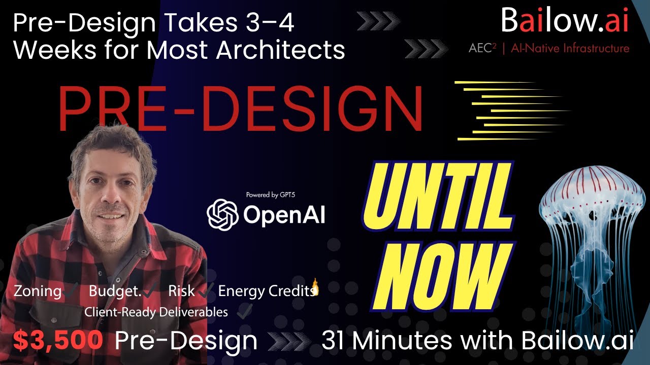 3–4 Weeks of Architectural Work — Done in 31 Minutes with Bailow.ai