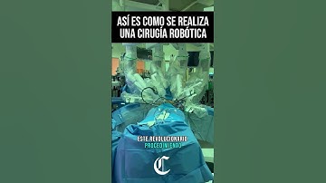 Así se realiza una Cirugía Robotica 🪡🦾 #robots #ciencia #medicina #tecnología #Tecnologia #robot