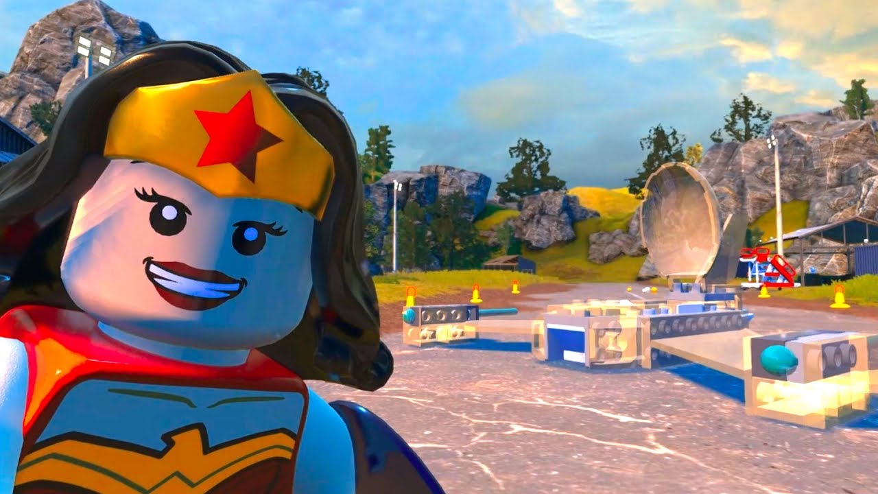 Deudor callejón sistemático LEGO DC Super-Villains - Wonder Woman's Invisible Jet - Open World Free  Roam Gameplay HD - YouTube