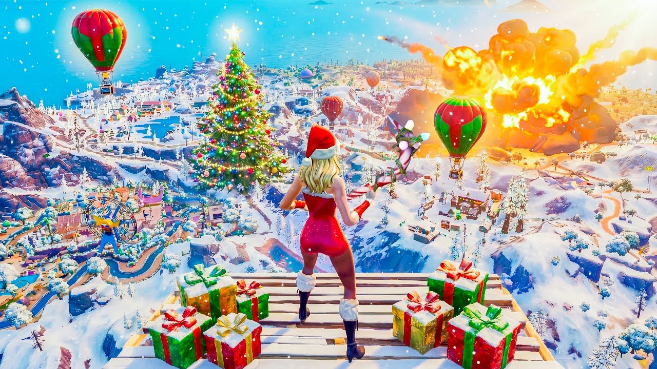 FELIZ NAVIDAD FORTNITE 🩶