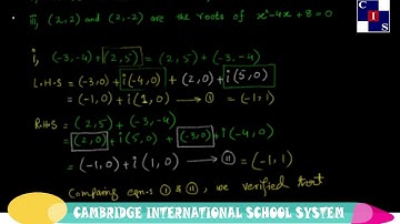 2.5.4: Problem 1 Definition of Complex Number, Real and Complex Numbers, Math Punjab Level-9