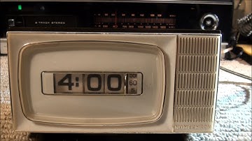 1972 Numechron Cyclometer Clock #579034