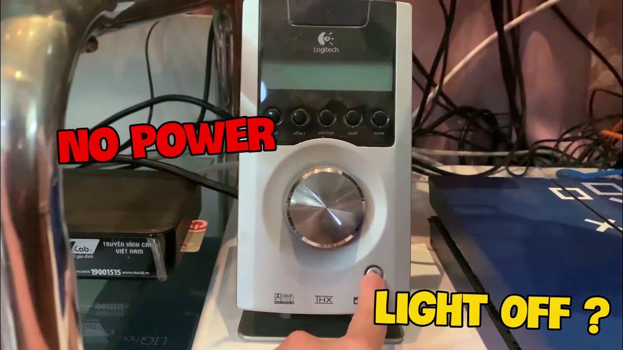 Repair Logitech Z5500 Speakers Change Fuse Replacement YouTube