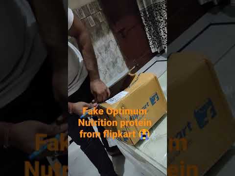 #FAKEPROTEIN #optimumnutrition  #flipkart #supercomnet No importor tag and also scratch code is fake