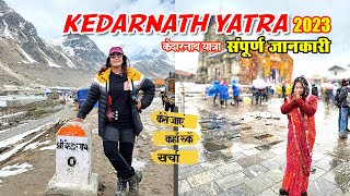 Kedarnath Yatra 2023 | A To Z Of Kedarnath Hotel, Food & Tent | केदारनाथ जाने का खर्च