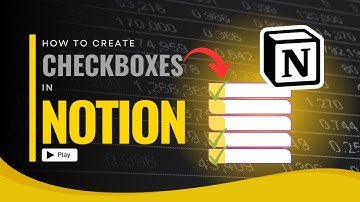 How to Create Checkboxes in Notion