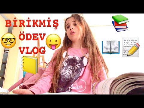 Birikmiş Ödev Vlog. Ecrin Su Çoban