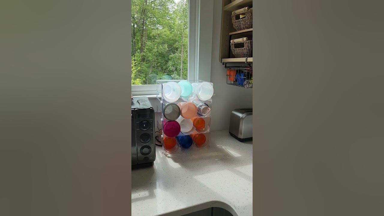 Genius Baby Bottle Storage Hack - Mom Uses Shower Caddy for Bottle