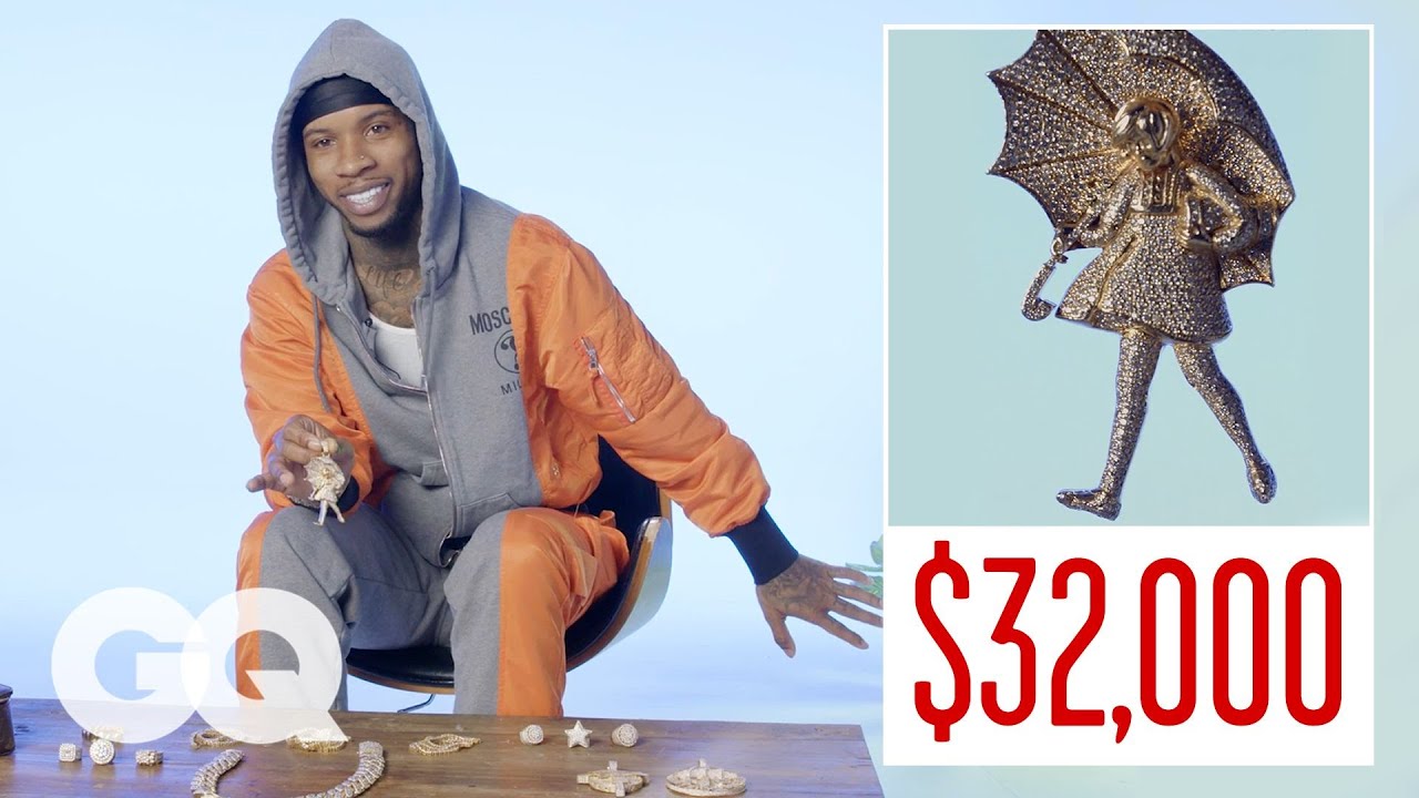 Tory Lanez Shows Off His Insane Jewelry Collection | GQ