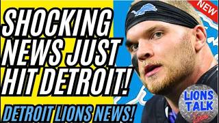 DETRIT LIONS NEWS - SHOCKING NEWS