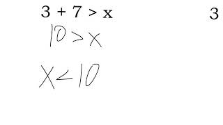 The Triangle Inequality | 5.5 | Geometry