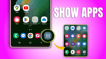 How to Show Apps Screen Button on Home Screen on Samsung