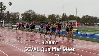 2024 SCVAL Qualifier 3200m