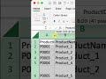 Auto Adjust Column Width and Row Height in Excel Shorts #excel #shorts #exceltips #exceltricks