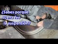 Porque golpetea la suspensión de mi carro?