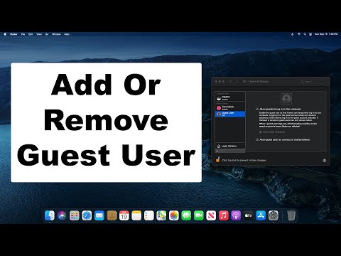 How To Add Or Remove A Guest User Account On Mac | Quick & Easy Guide