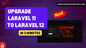 Upgrade Laravel 11 to 12 Version (In 3 Minutes)