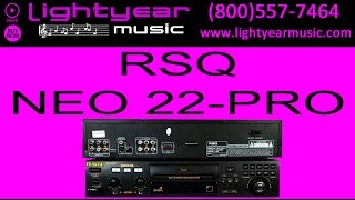 RSQ NEO 22 PRO Karaoke Machine, Player, System Lightyearmusic