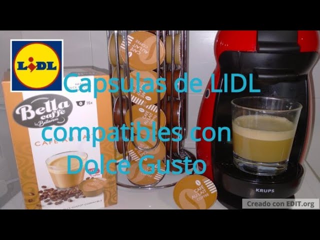 Capsulas de LIDL compatibles con Dolce Gusto 