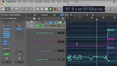The Transforming Power of LFO in Logic Pro X #logicprox #lfo #autofilter