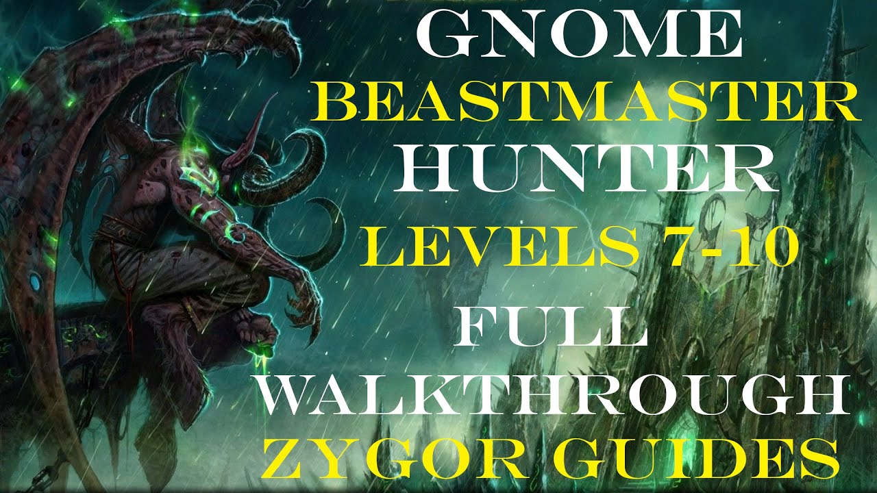 World of Warcraft Legion - Gnome BM Hunter - EP. 3 - with Zygor Guides