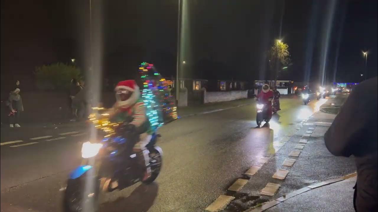 BARNSLEY BIKERS CHRISTMAS LIGHT PARADE 2025 YouTube