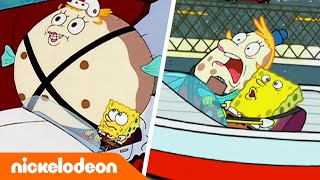 SpongeBob SquarePants | Sekolah mengemudi perahu Nyonya Puff | Nickelodeon Bahasa