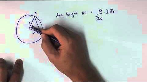 Trigonometry   Arcs, Sectors and Segments