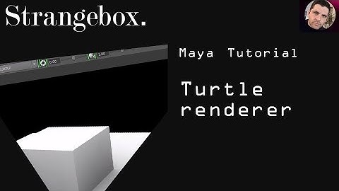 Maya 2015 tutorial Did You Know About TURTLE renderer