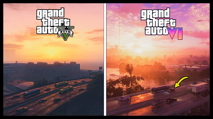 GTA 6 vs GTA 5 - Graphics and Details Comparison