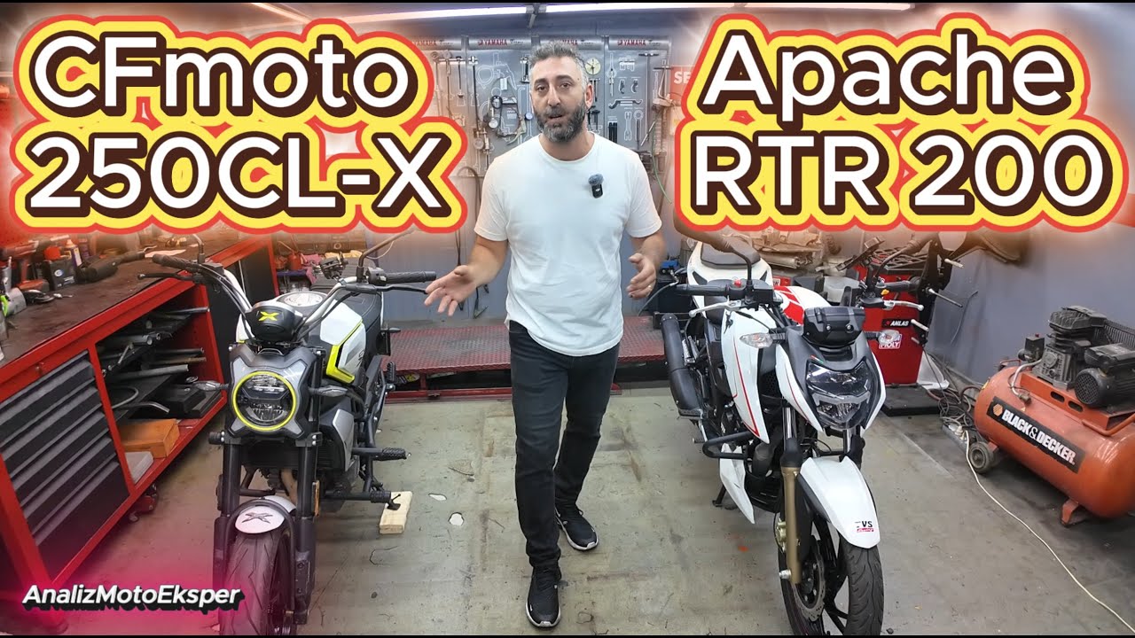 CFmoto 250CL-X vs Apache RTR 200 Hadi Bakim // AnalizMotoEksper