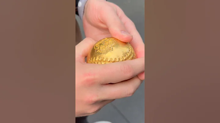 $350,000 Gold Baseball Giveaway