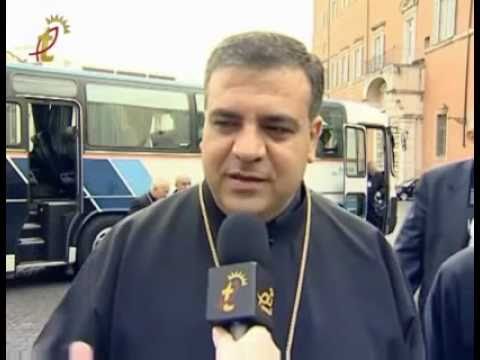 Bishops Ibrahim Ibrahim and Issam Darwish in Rome