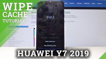 How to Wipe Cache Partition in HUAWEI Y7 2019 - Delete Cache Files
