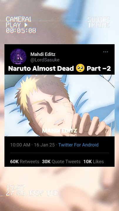 Naruto Lost Kurama Power  😭 Naruto Almost Dead 💔 Part-2 #shorts