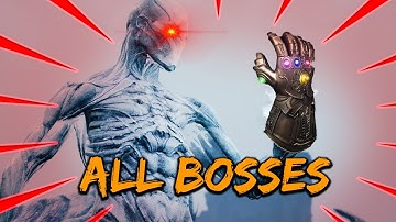 Mortal Shell - All Boss Fights (No Shell / No Damage)